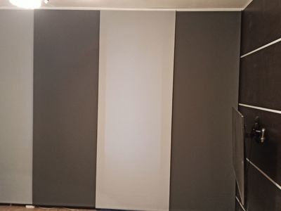 Японская штора в квартиру во всю стену